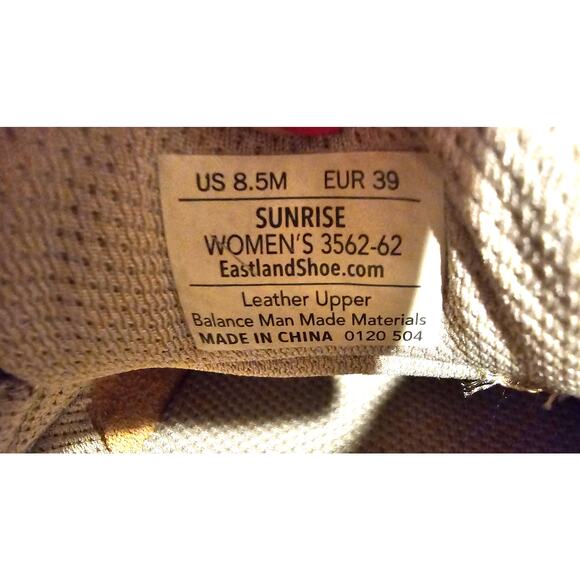 Eastland Women's Sunrise Boat Shoe Slip On Cushioned Loafer, Sz 8.5 - Picture 5 of 7